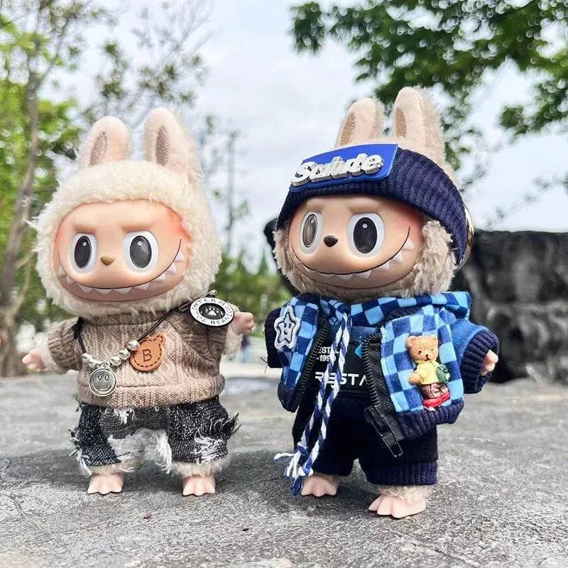 17cm Labubu Clothes Sporty Outfit Fashion Set for Dolls - ToylandEU