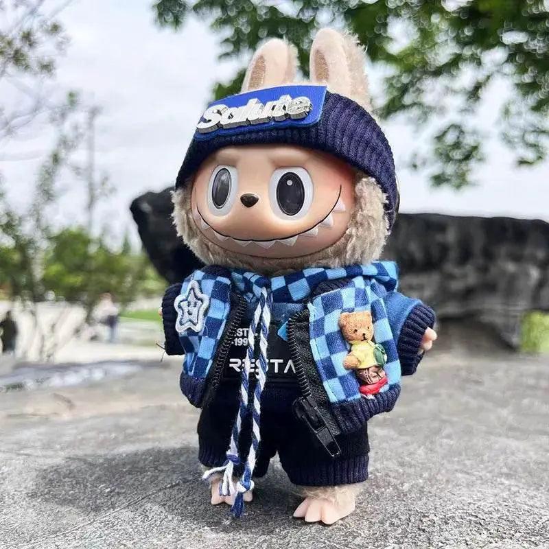  17cm Labubu Clothes Sporty Outfit for Dolls Cute Hoodie -  ToylandEU™