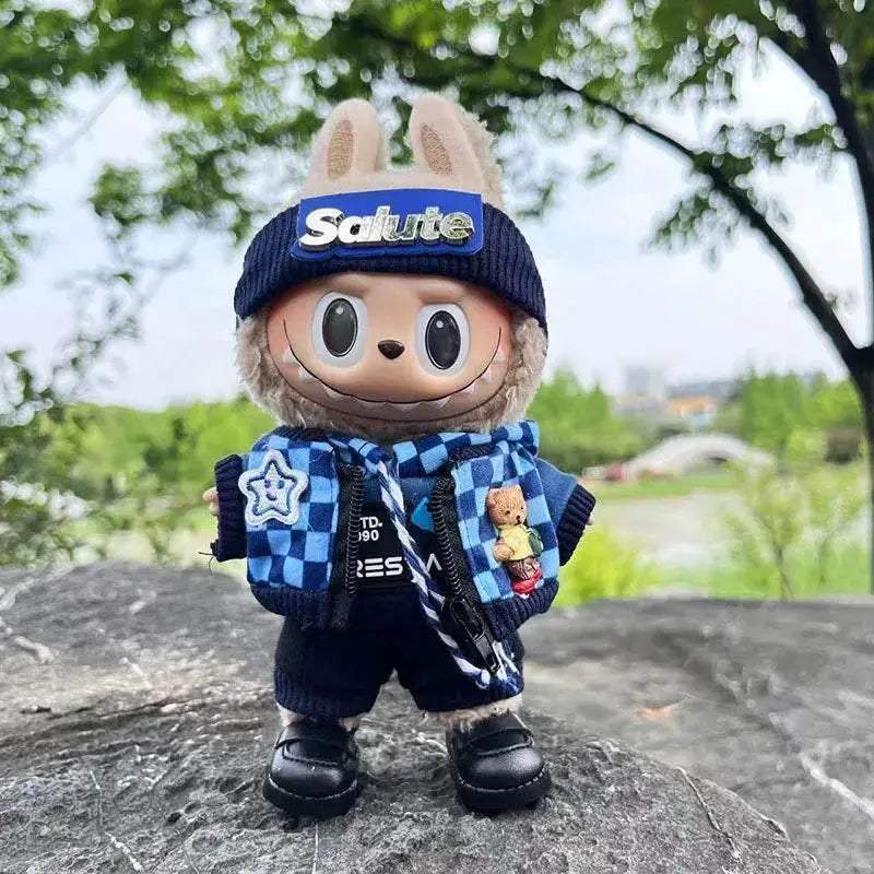  17cm Labubu Clothes Sporty Outfit for Dolls Cute Hoodie -  ToylandEU™