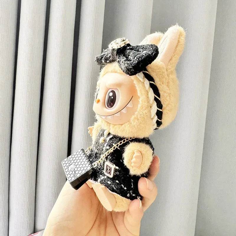 17cm Labubu Doll Clothes Advanced Luxury Design Customization - ToylandEU