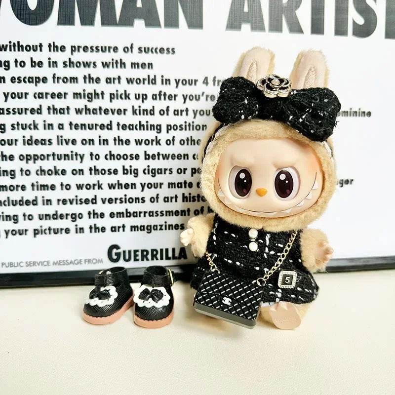 17cm Labubu Doll Clothes Advanced Luxury Design Customization - ToylandEU