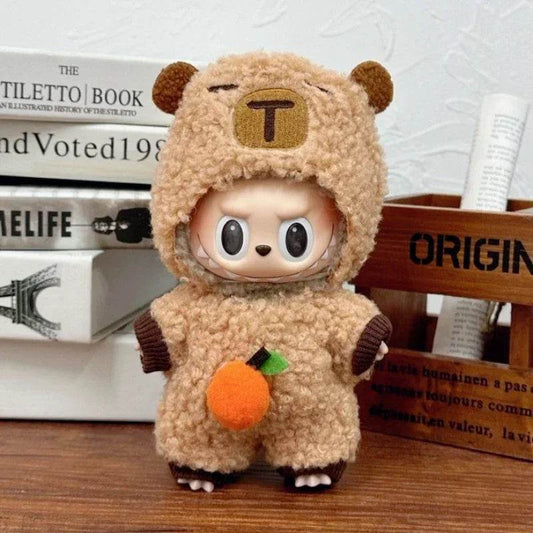 17cm Labubu Doll Clothes Capybara Cos Suit V1 V2 V3 Outfit - ToylandEU