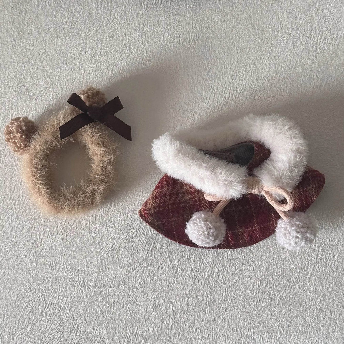 17cm Labubu Doll Clothes Macaron Plush Cloak Costumes - ToylandEU