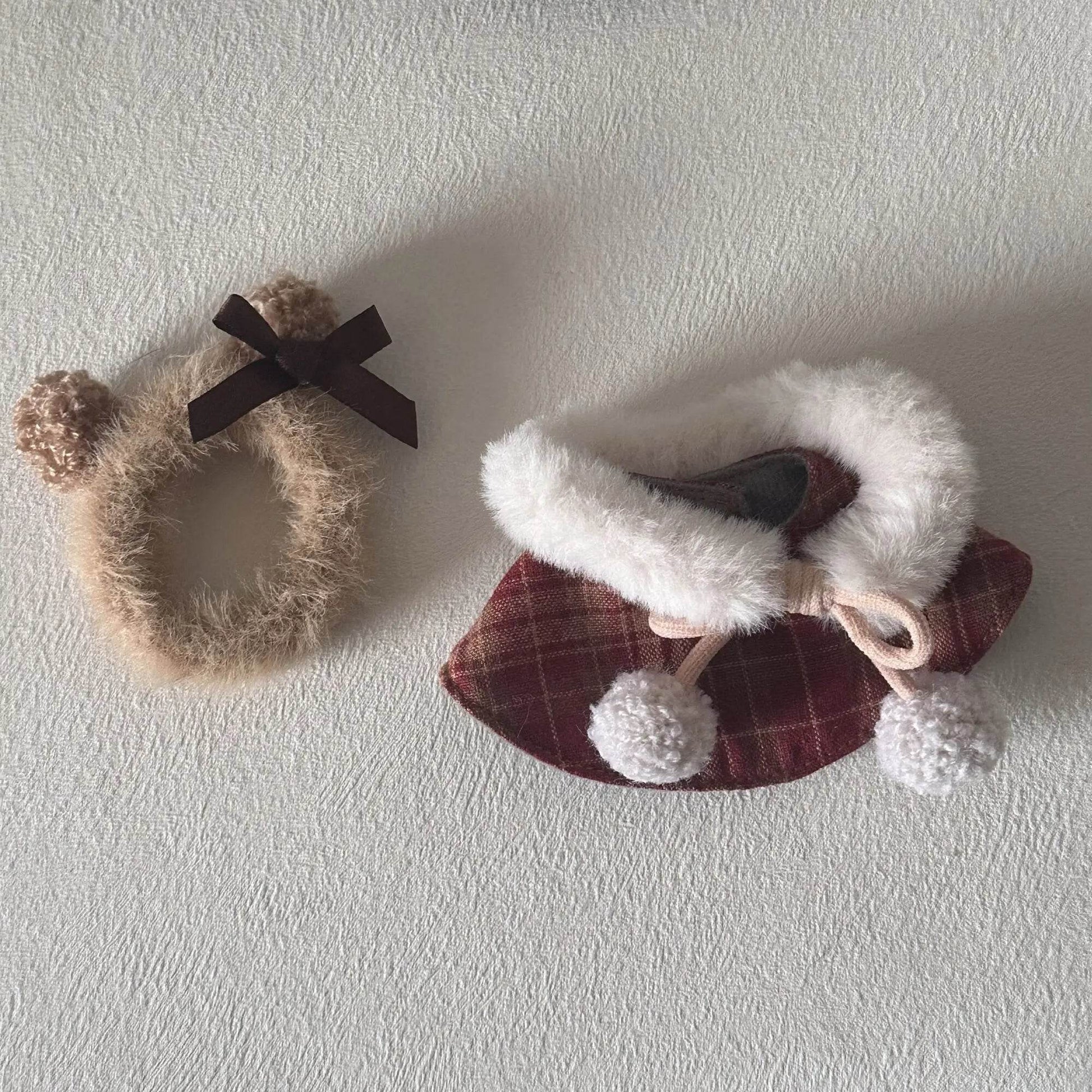 17cm Labubu Doll Clothes Macaron Plush Cloak Costumes - ToylandEU