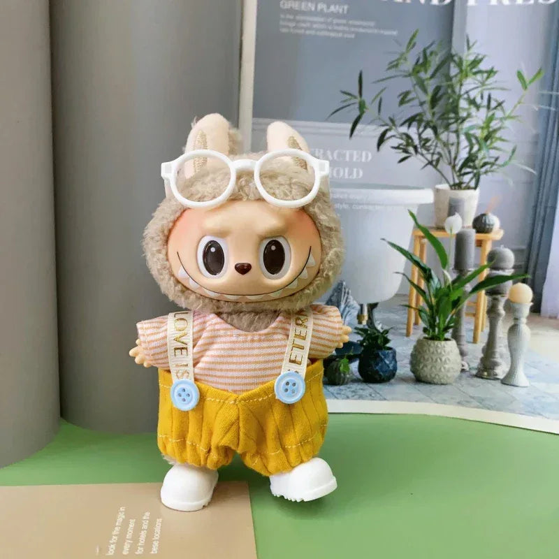 17cm Labubu Doll Clothes Set For Premium Plush Toy Accessories - ToylandEU