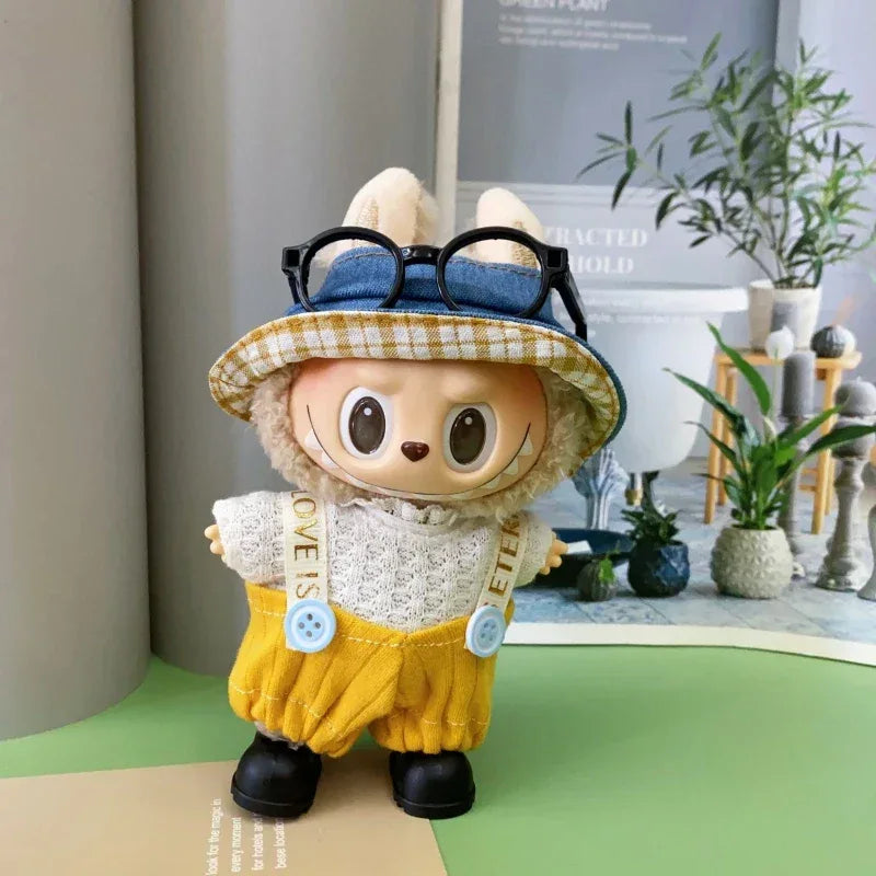 17cm Labubu Doll Clothes Set For Premium Plush Toy Accessories - ToylandEU
