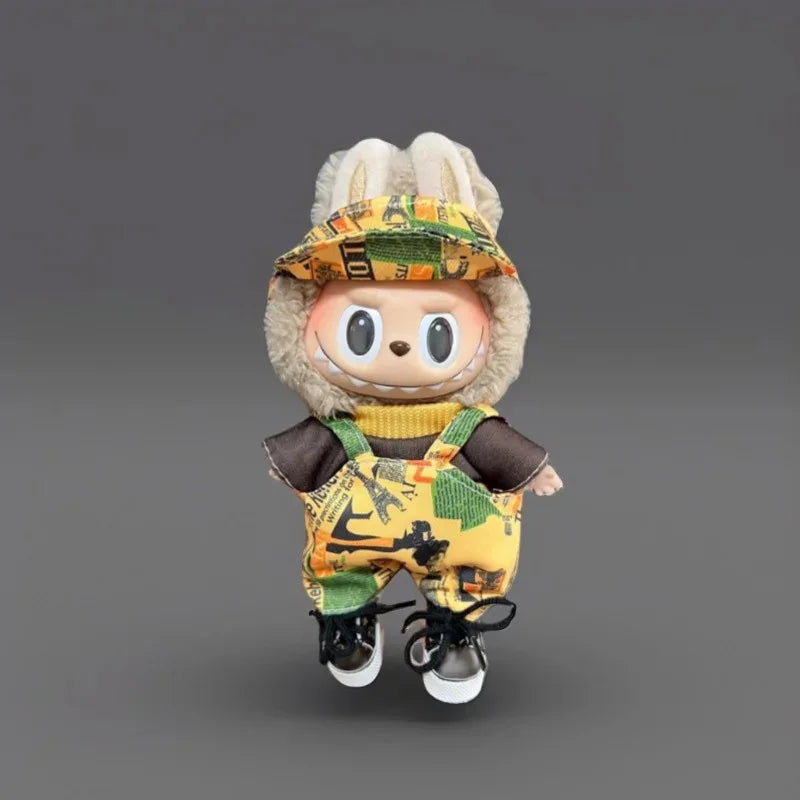 17cm Labubu Doll Clothes Set With Accessories Perfect Gift - ToylandEU