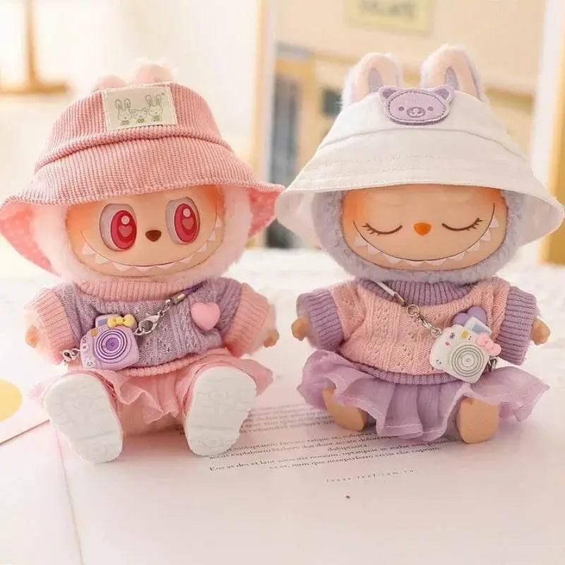  17cm Labubu Doll Clothes Tulle Skirt Set Stylish Outfit -  ToylandEU™