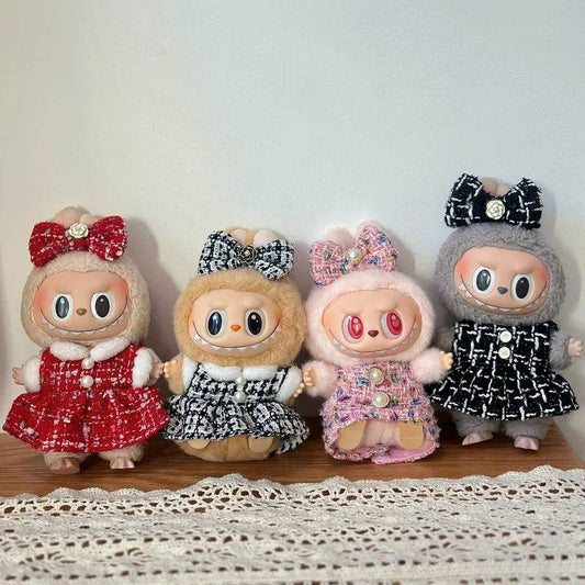 17 см кукла Лабубу, луксозни дрехи, персонализирани модни аксесоари - ToylandEU