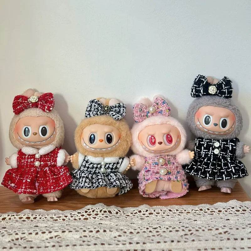 17cm Labubu Doll Luxury Clothes Customization Fashion Accessories - ToylandEU