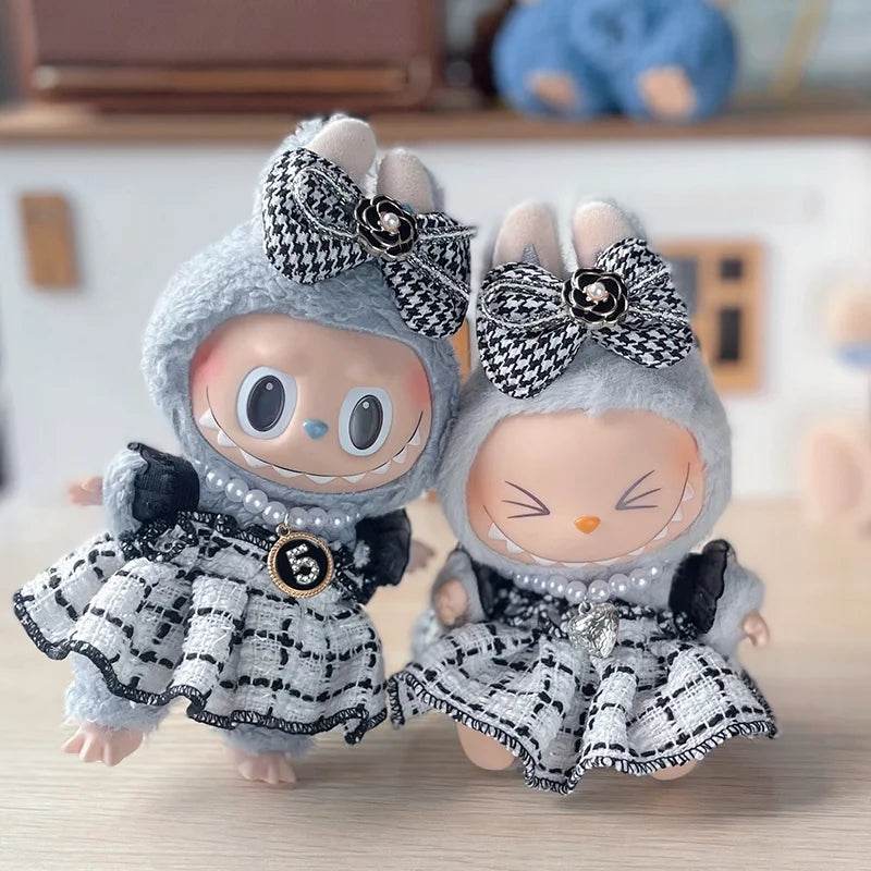 17cm Labubu Doll Luxury Clothes Customization Fashion Accessories - ToylandEU