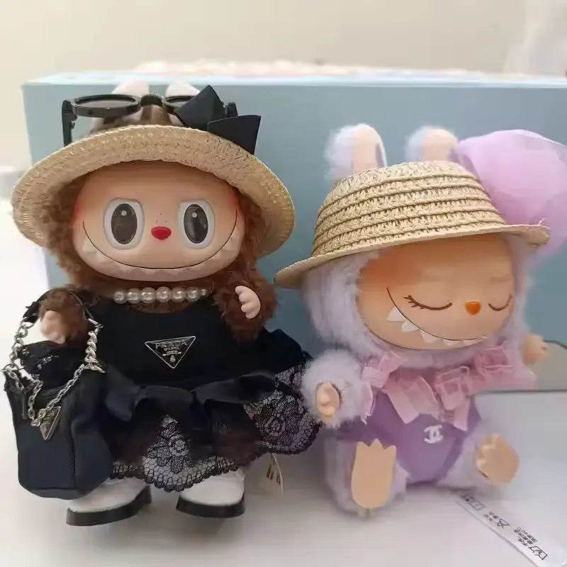 17cm Labubu Doll Luxury Clothes Customization Fashion Accessories - ToylandEU