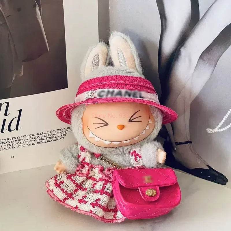 17cm Labubu Doll Luxury Clothes Customization Fashion Accessories - ToylandEU