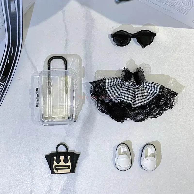 17cm Labubu Doll Luxury Clothes Customization Fashion Accessories - ToylandEU