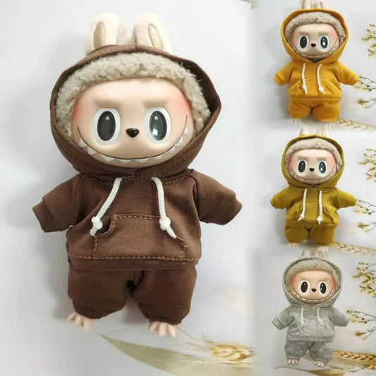  17cm Labubu Doll's Clothes The Monster Outfit Accessories -  ToylandEU™