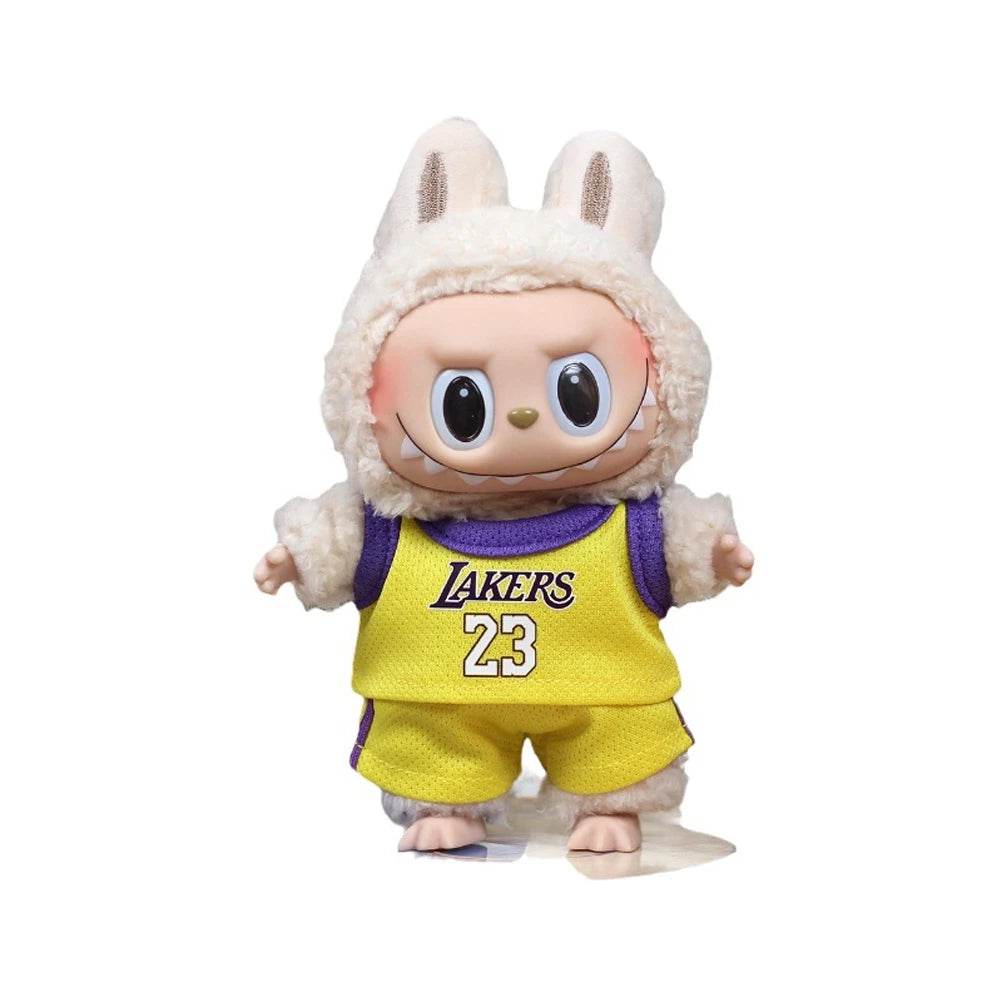 17cm Mini Labubu Doll Clothes Outfit Accessories for Basketball Player Clothing Gift - ToylandEU