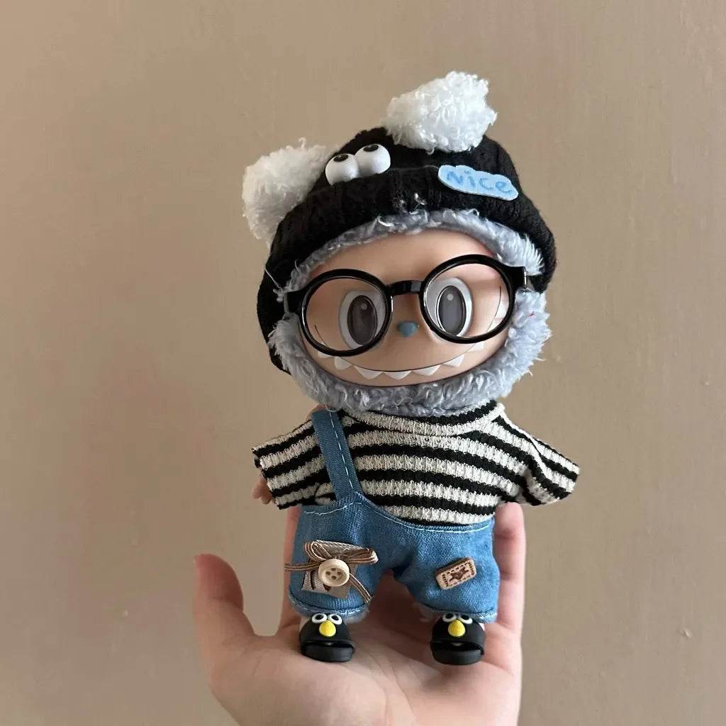 17cm Mini Plush Doll's Clothes Outfit Accessories For Kpop - ToylandEU