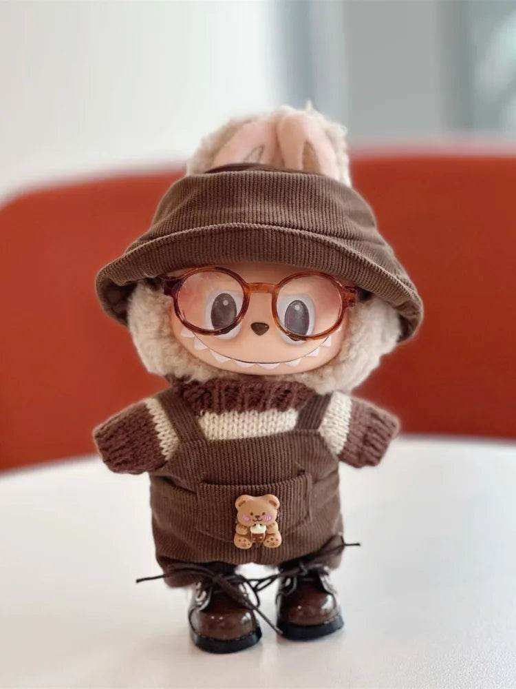 17cm Mini Plush Doll's Clothes Outfit Accessories For Kpop - ToylandEU