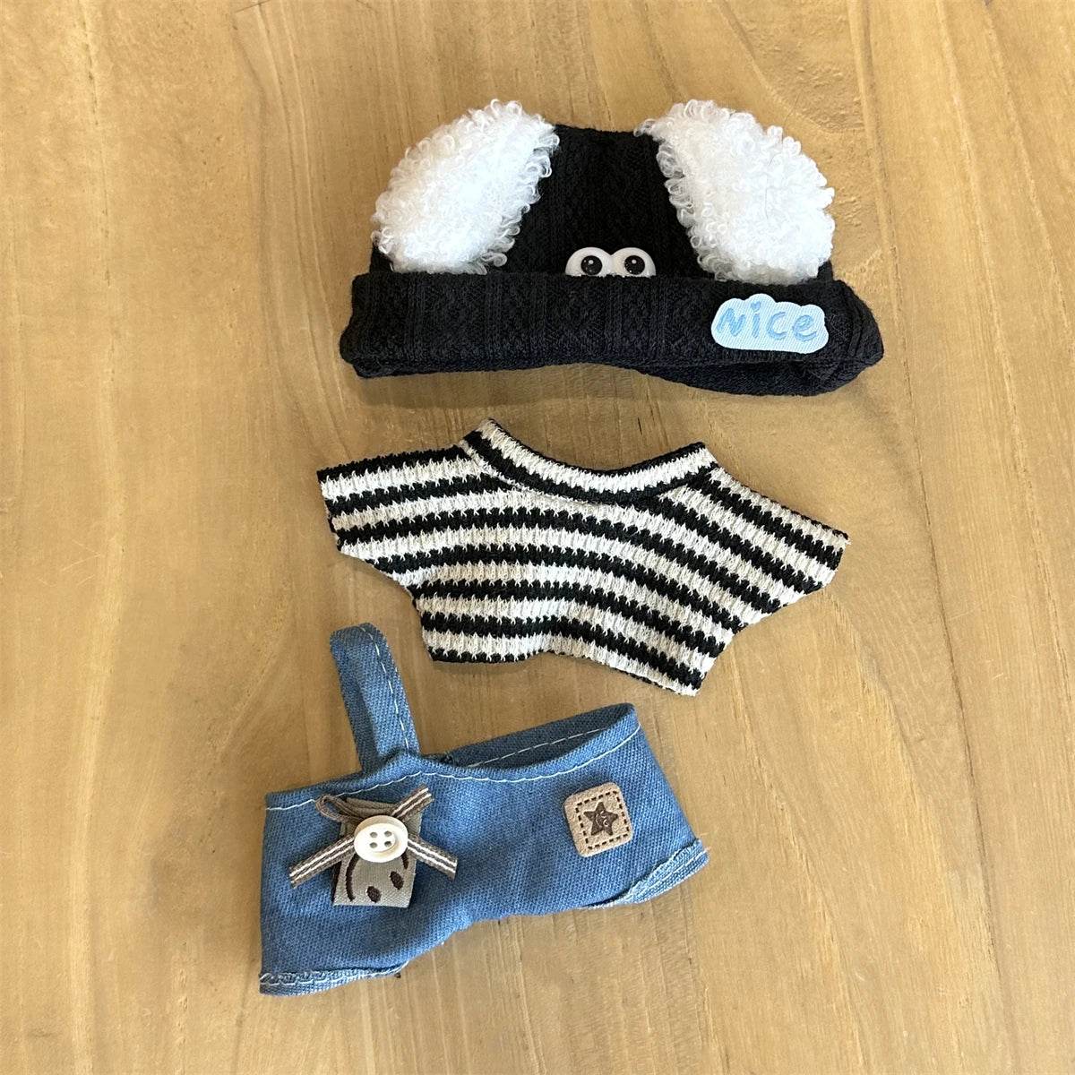 17cm Mini Plush Doll's Clothes Outfit Accessories For Kpop - ToylandEU