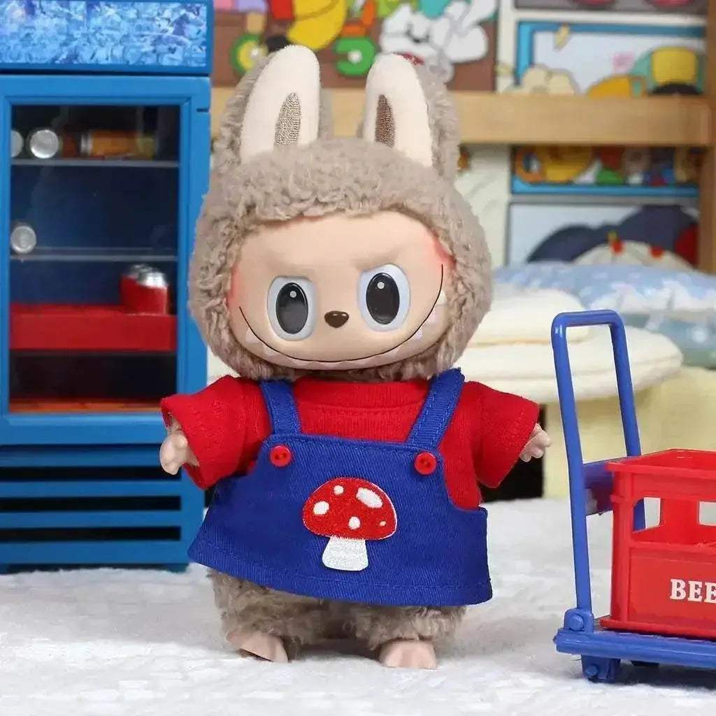 17cm Mini Plush Doll's Clothes Outfit Accessories Kpop Gift - ToylandEU