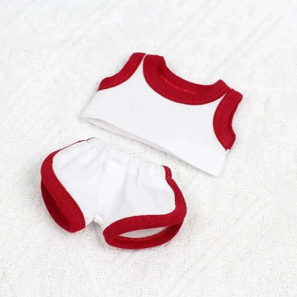 17cm Mini Plush Doll's Clothes Outfit Accessories Kpop Gift - ToylandEU