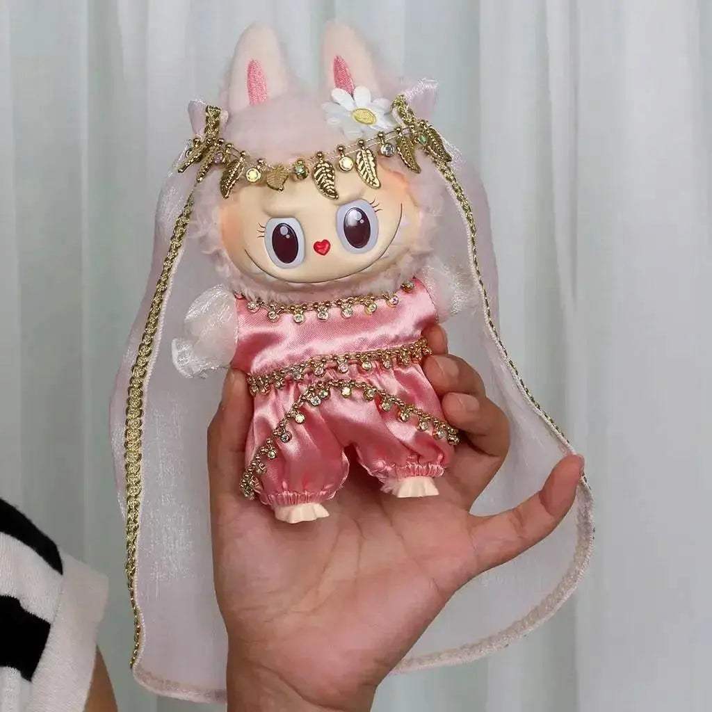 17cm Mini Plush Doll's Clothes Outfit Accessories Kpop Gift - ToylandEU