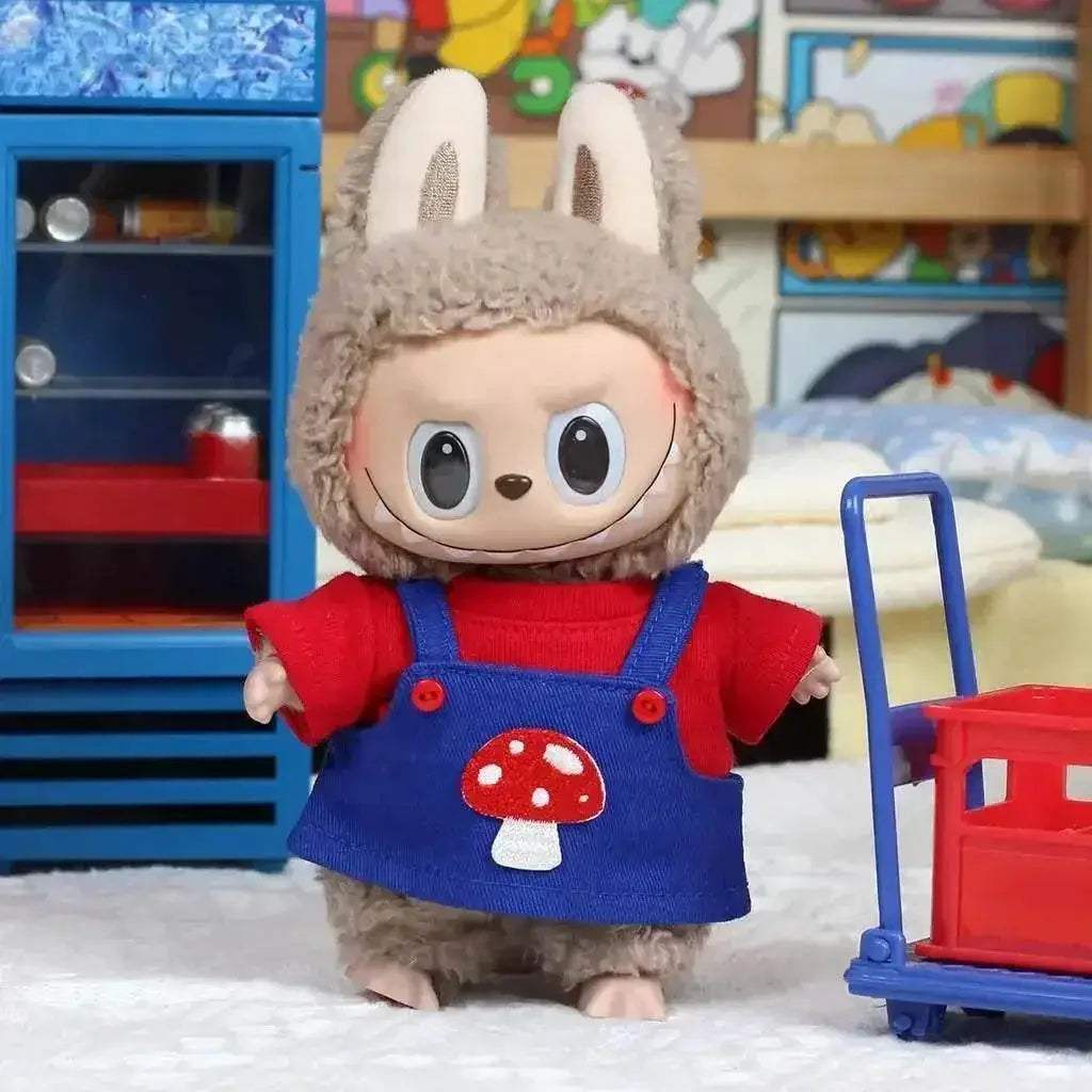 17cm Mini Plush Doll's Clothes Outfit Accessories Kpop Gift - ToylandEU