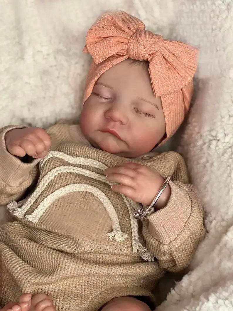  17inch Levi Reborn Baby Doll Finished Sleeping 3D Skin Veins -  ToylandEU™