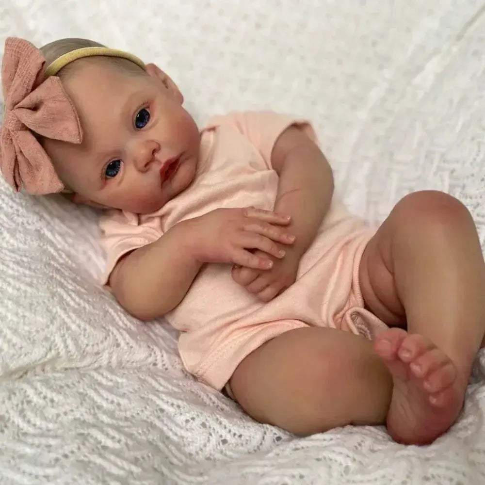  18" Handmade Reborn Baby  with Realistic Veins - Collectible Art  -  ToylandEU™
