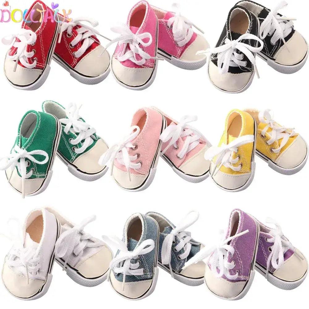  18 Inch American Girl Doll Shoes Comfortable Cloth -  ToylandEU™