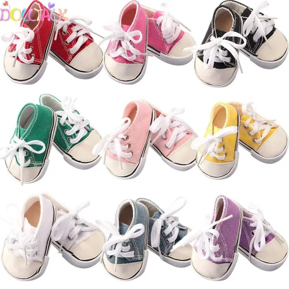  18 Inch American Girl Doll Shoes Comfortable Cloth -  ToylandEU™