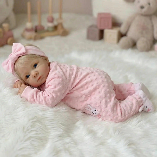  18 Inch Lifelike Reborn Baby Doll Cloth Body Premium -  ToylandEU™