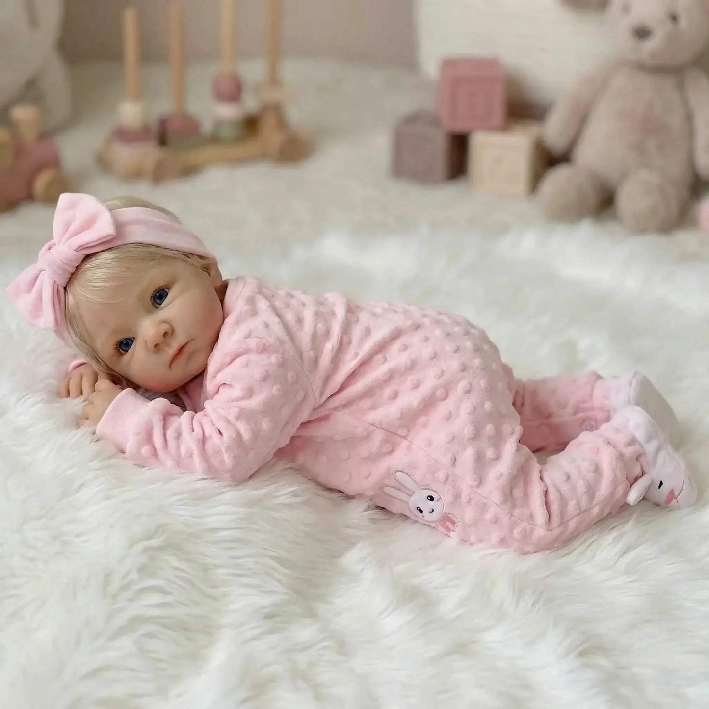  18 Inch Lifelike Reborn Baby Doll Cloth Body Premium -  ToylandEU™