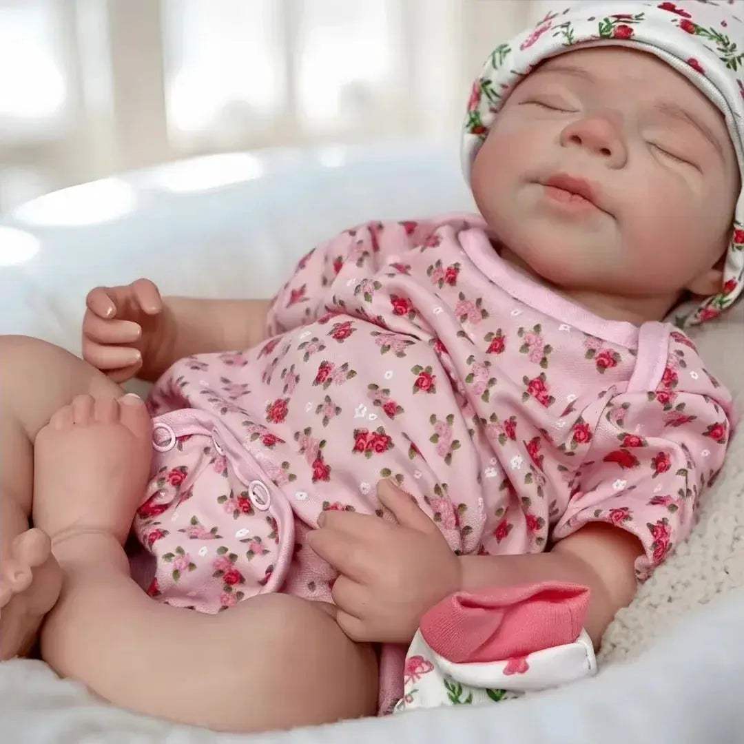 18 Inch Open Mouth Silicone Reborn Baby Doll Washable - ToylandEU