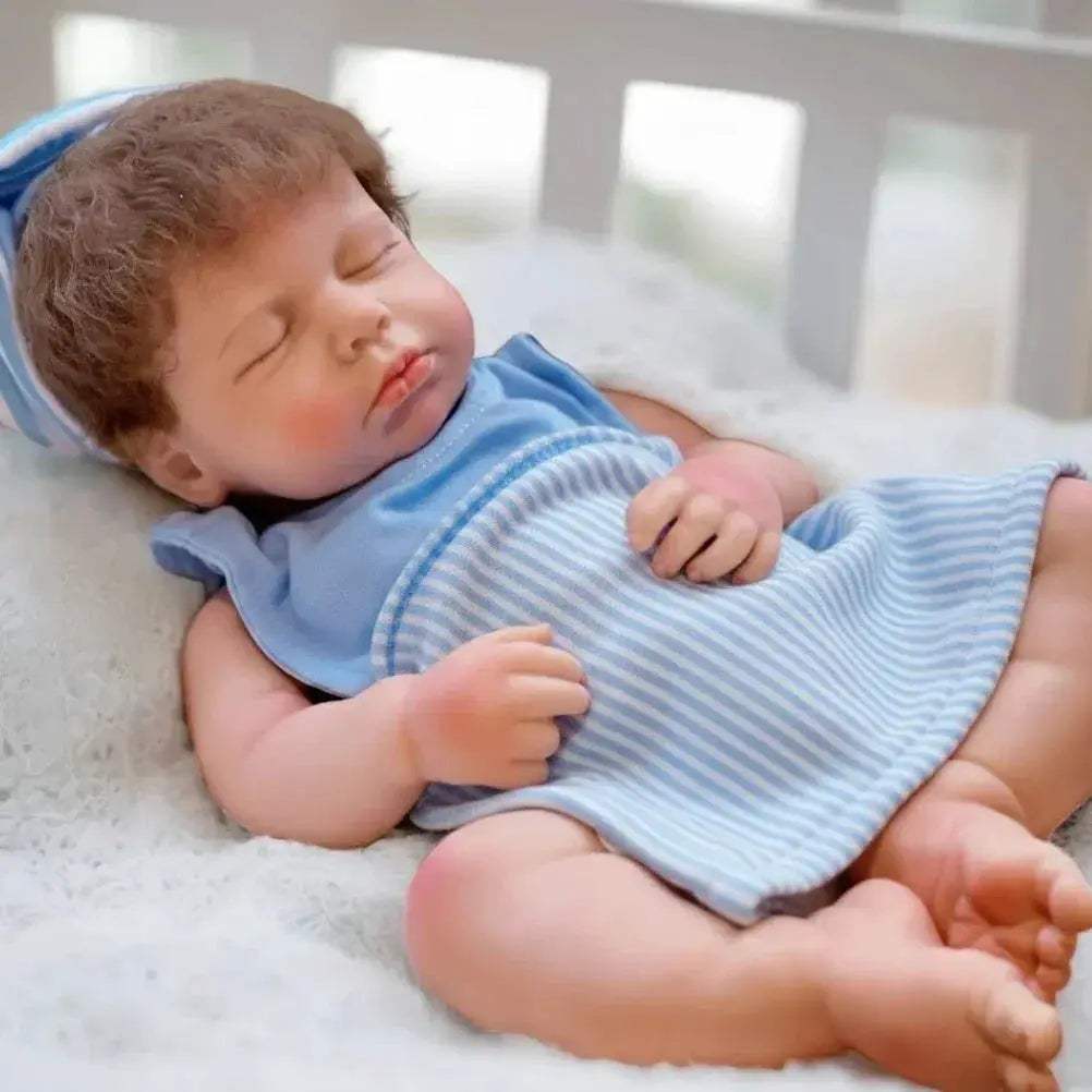  18 Inch Open Mouth Silicone Reborn Doll Rooted Hair Limited -  ToylandEU™