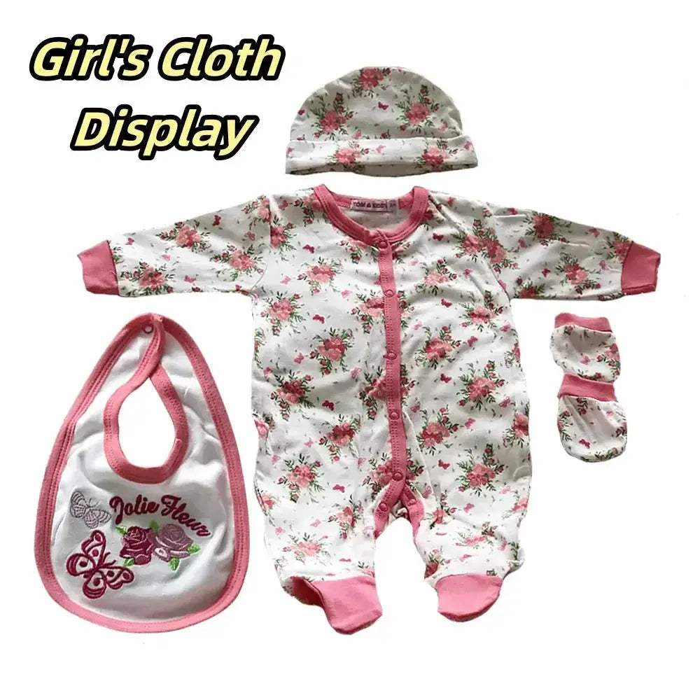 18 Inch Open Mouth Silicone Reborn Doll With Washable Skin - ToylandEU