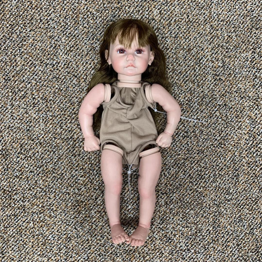  18 Inch Reborn Doll Kit Rooted Hair Soft Touch Premium -  ToylandEU™