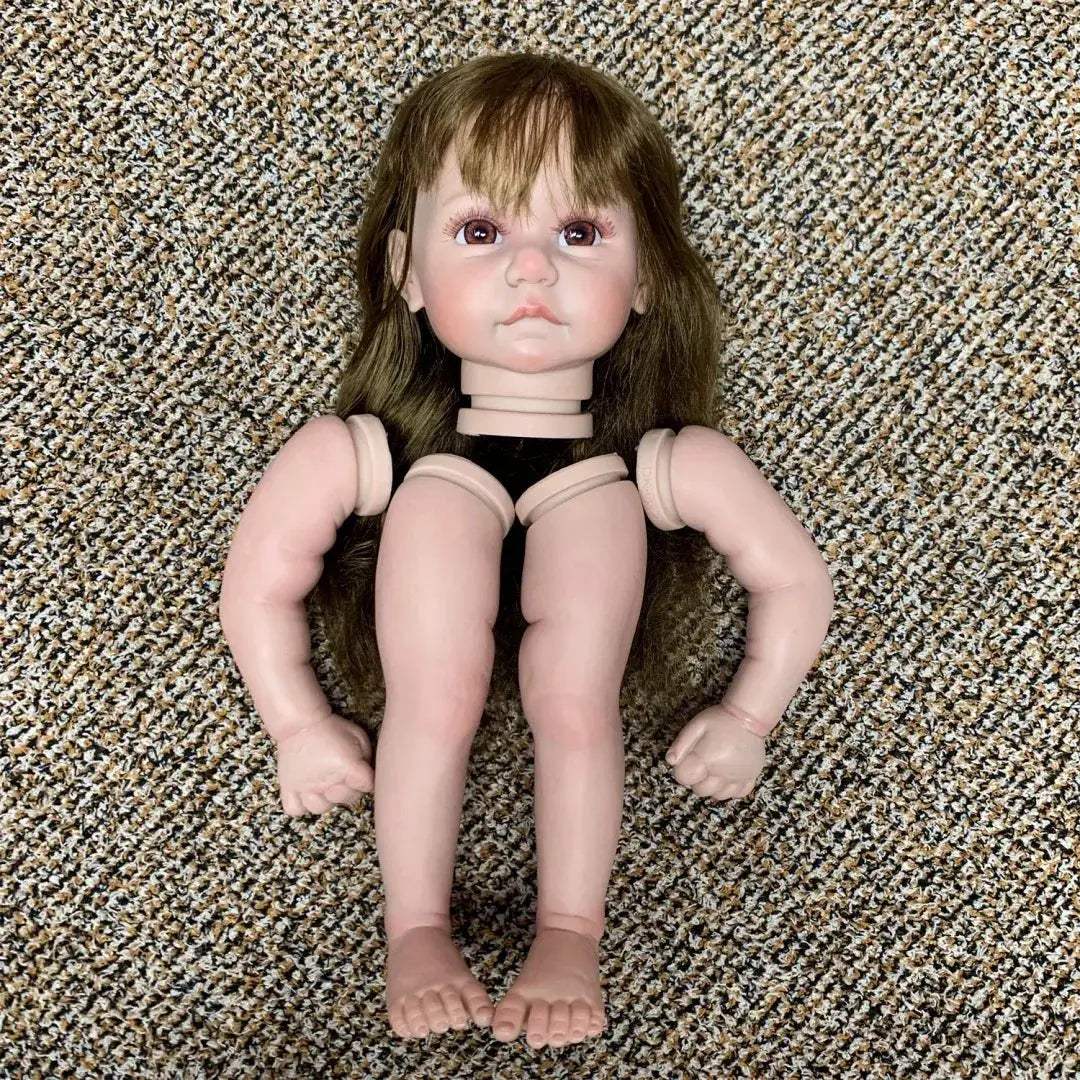  18 Inch Reborn Doll Kit Rooted Hair Soft Touch Premium -  ToylandEU™