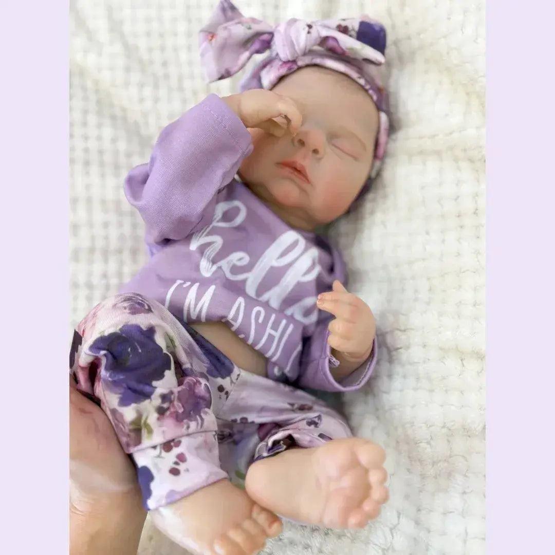 18 Inch Reborn Doll Waterproof Vinyl Painted Hair -  ToylandEU™