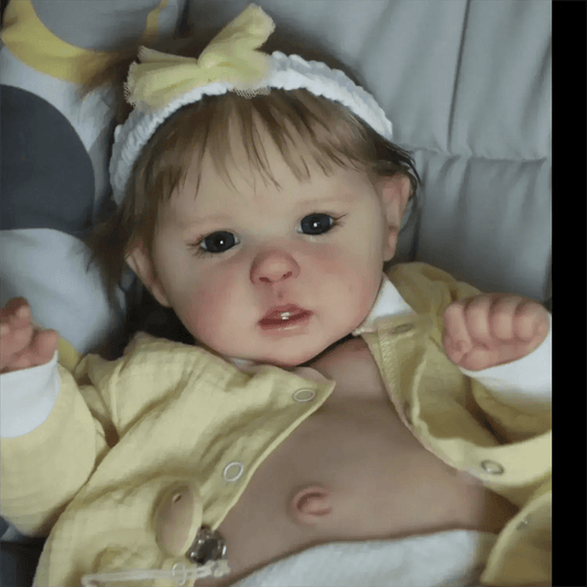  18 Inch Reborn Doll With Rooted Hair Soft Vinyl Premium -  ToylandEU™