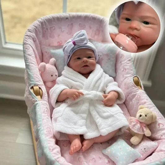  18 Inch Silicone Reborn Boy Doll Handmade Open Mouth -  ToylandEU™