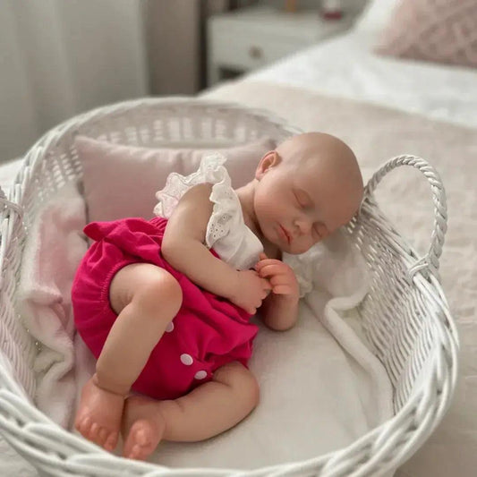  18 Inch Silicone Reborn Doll Open Mouth Soft Body Gift -  ToylandEU™
