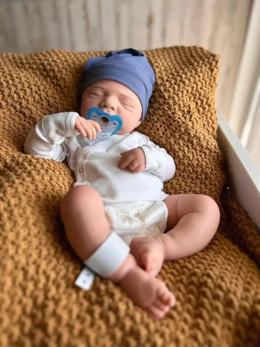  18 Inch Silicone Reborn Doll Open Mouth Washable -  ToylandEU™