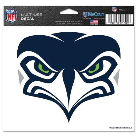 Seattle Seahawks Decal 5x6 Multi Use Color