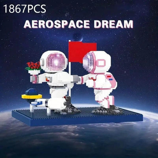 1867PCS Astronaut Building Block Spaceman Model Assembly Toys -  ToylandEU™