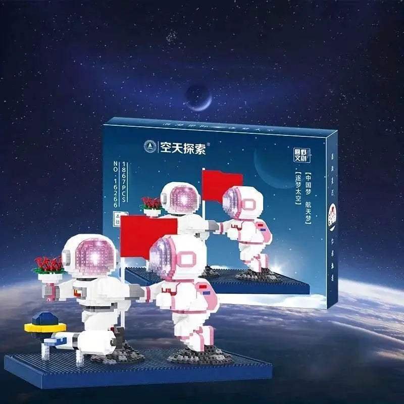 1867PCS Astronaut Building Block Spaceman Model Assembly Toys - ToylandEU