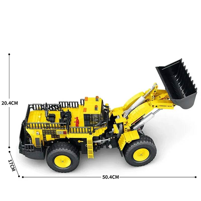 1876PCS Loader Forklift Building Blocks City Remote Control Toys - ToylandEU