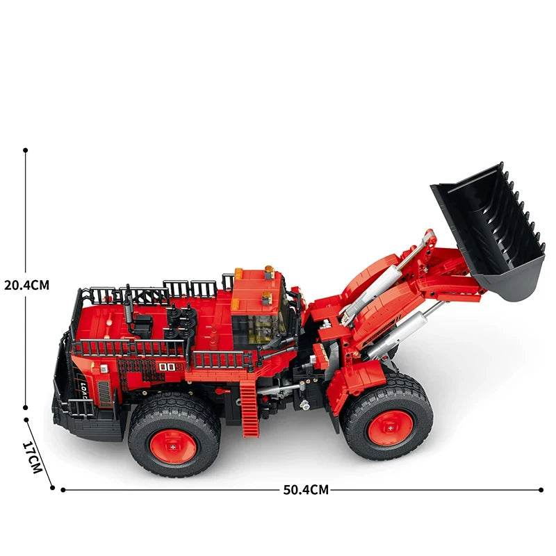 1876PCS Loader Forklift Building Blocks City Remote Control Toys - ToylandEU