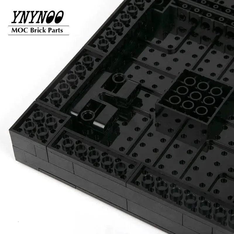  187Pcs MOC Wall Mount Hole Frame Plate Parts Set Toys Building Bricks MOC -  ToylandEU™