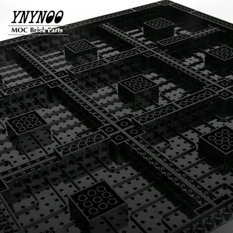  187Pcs MOC Wall Mount Hole Frame Plate Parts Set Toys Building Bricks MOC -  ToylandEU™